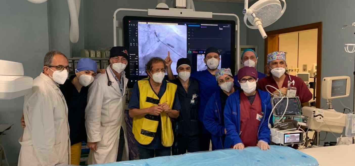 Equipe emodinamica Ospedale Ingrassia