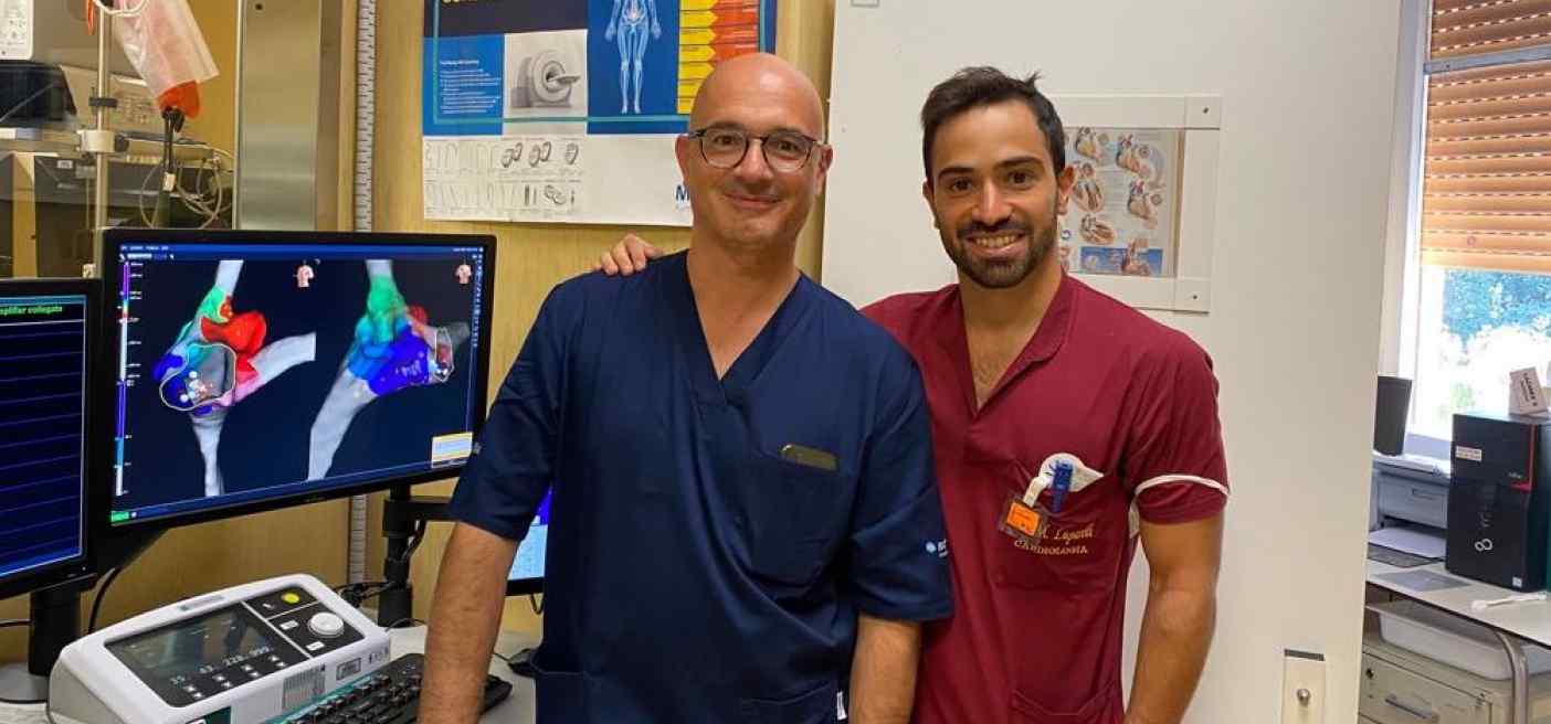 Giuseppe Sgarito e Mirko Luparelli