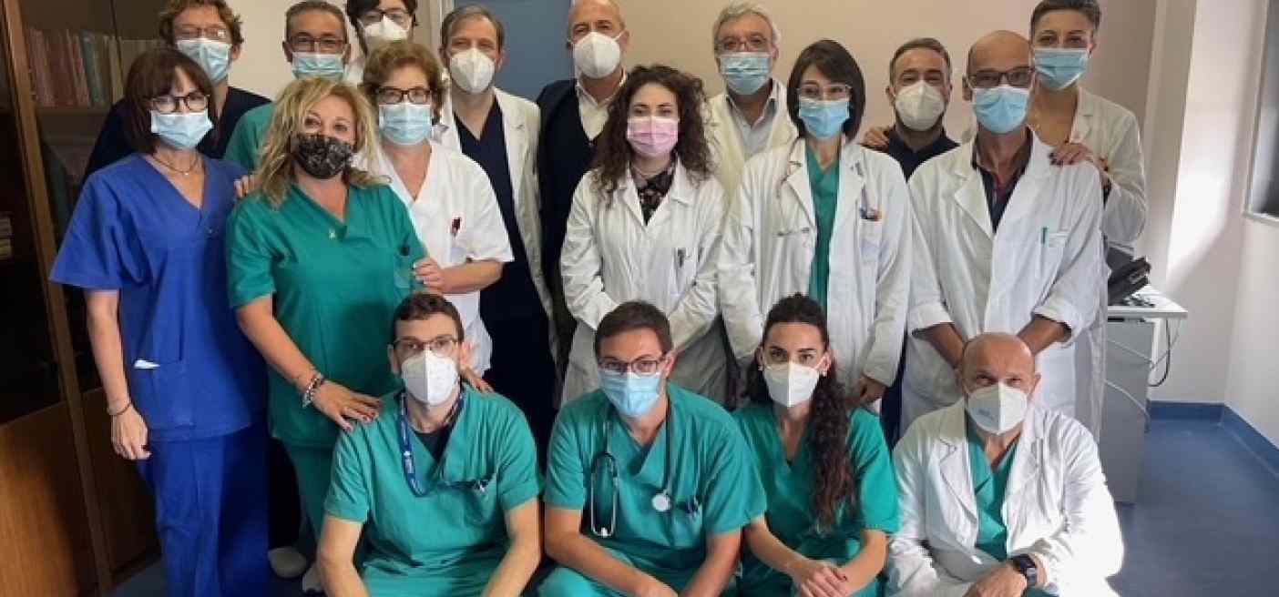 Lo staff di Nefrologia dell'ospedale di Modica
