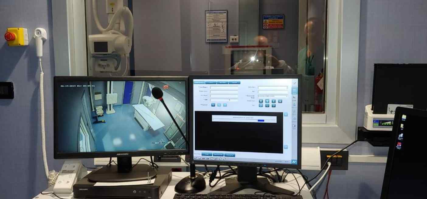 Nuova area radiologica ospedale Cervello Palermo
