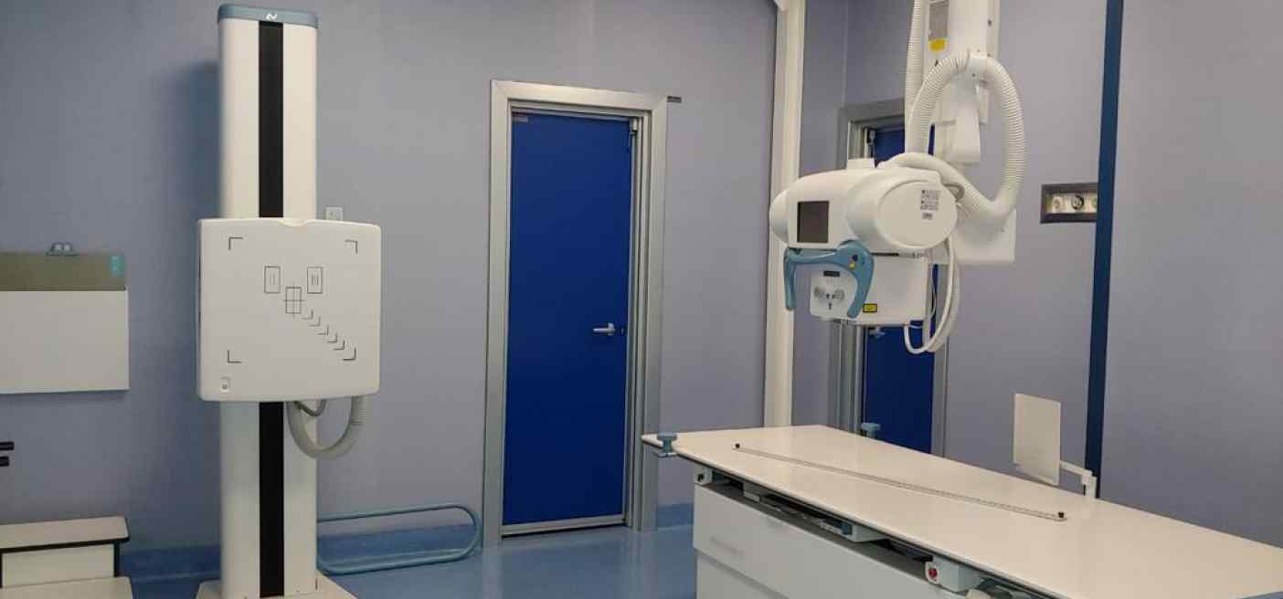 Nuova area radiologica ospedale Cervello Palermo