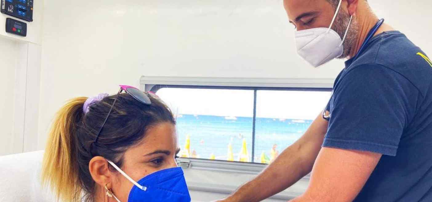 Vaccinazioni a bordo camper Asp di Palermo