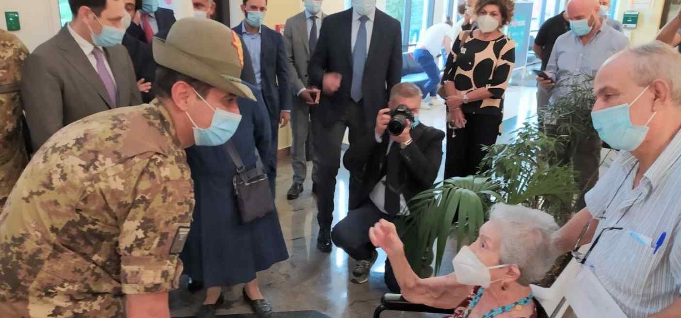 Figliuolo a Palermo Ismett e hub Fiera del Mediterraneo 