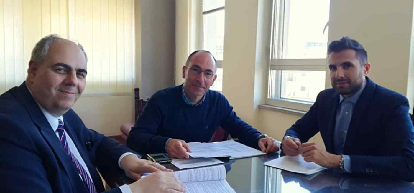 Asp Catania - Giarre: Dott. Lanza, Sindaco D'Anna e il consigliere comunale Castorina