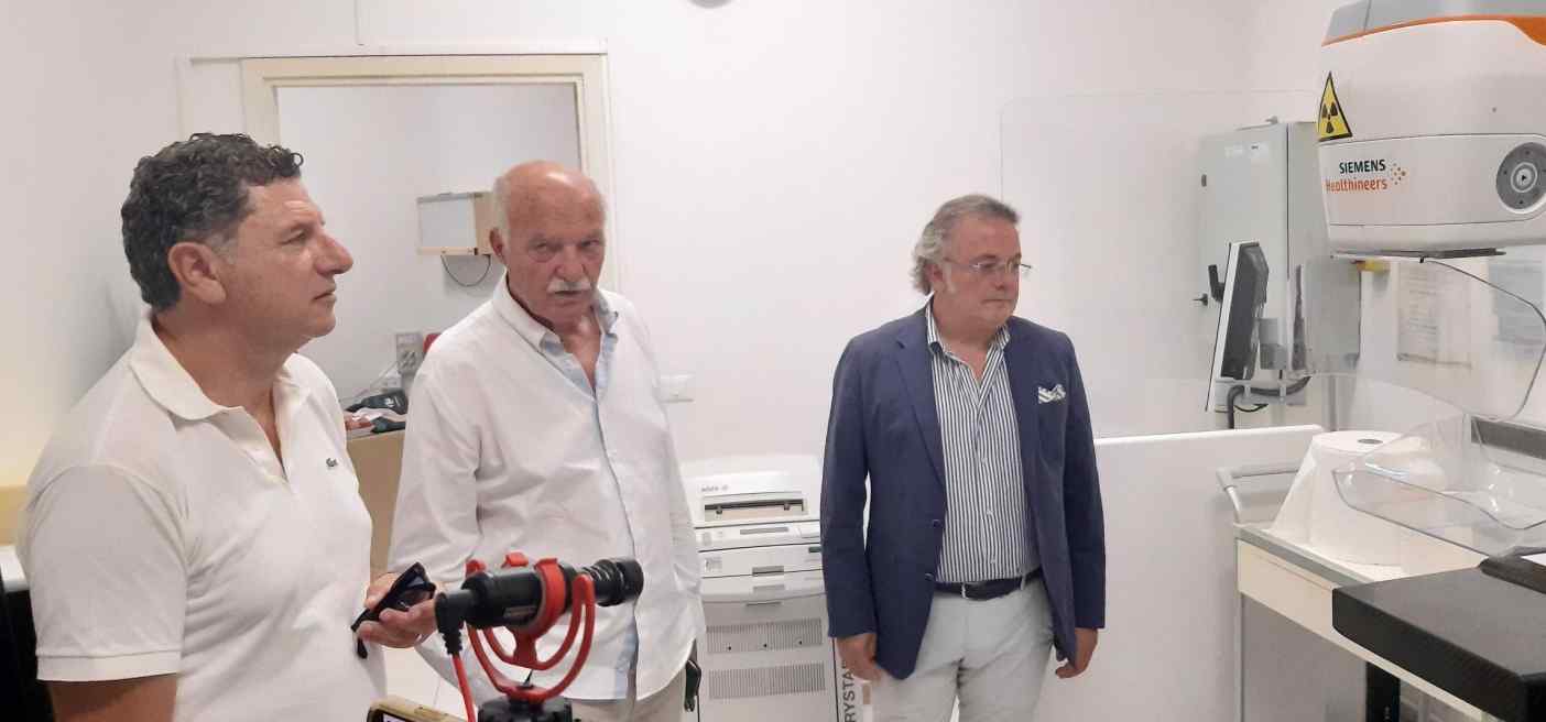ASP SIRACUSA - INAUGURATO IL NUOVO MAMMOGRAFO A PRIOLO