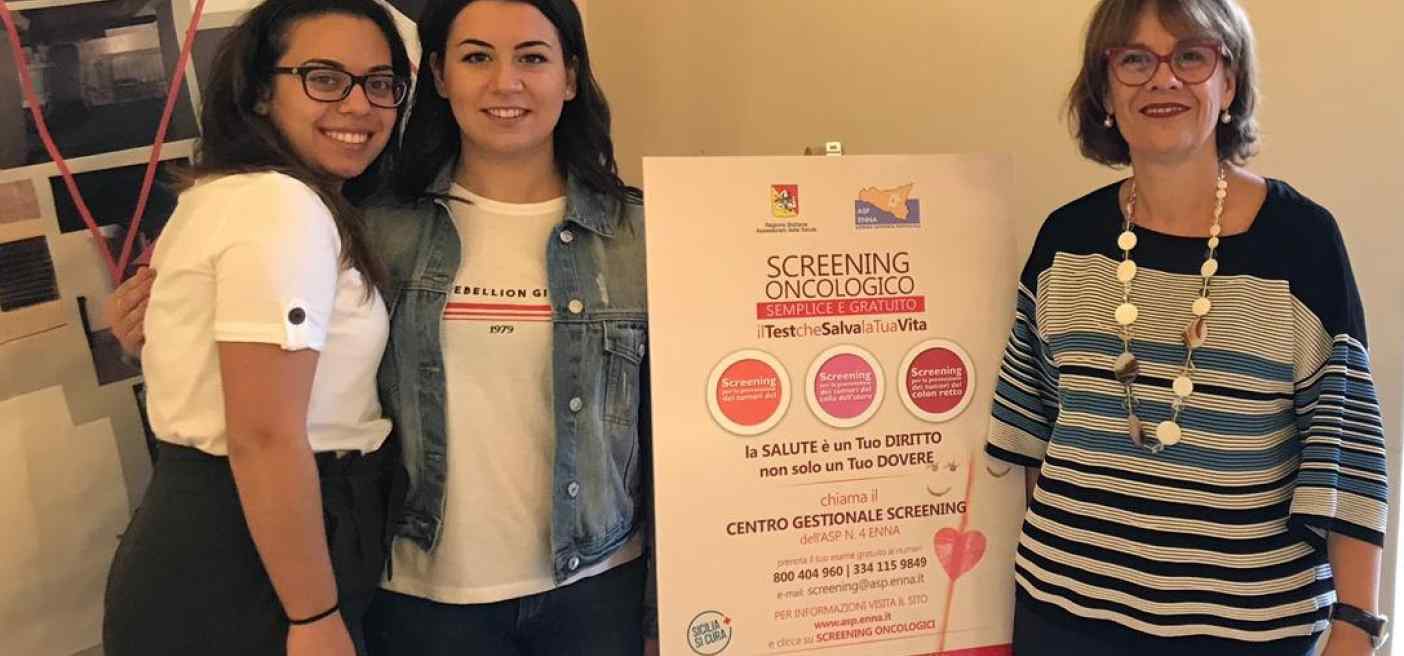 ASP Enna - Sensibilizzazione e promozione screening